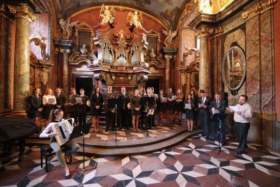 Koncert ČLA Trutnov v Zrcadlové kapli Klementina