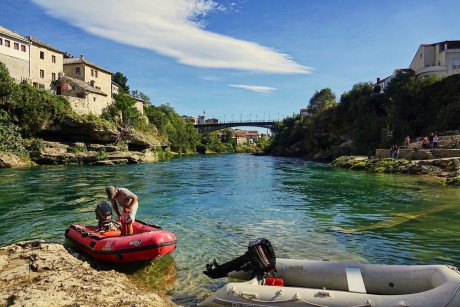 Mostar_pod Starým mostem