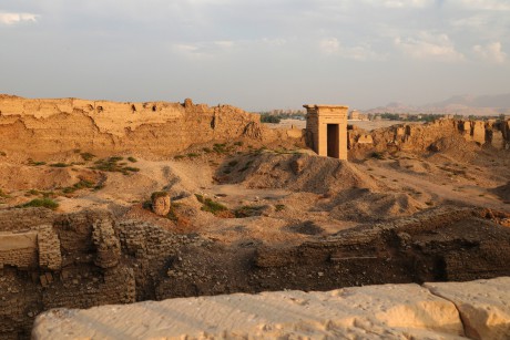 Egypt_Dendera_chrám bohyně Hathor_chrámový okrsek_2022_10_0010