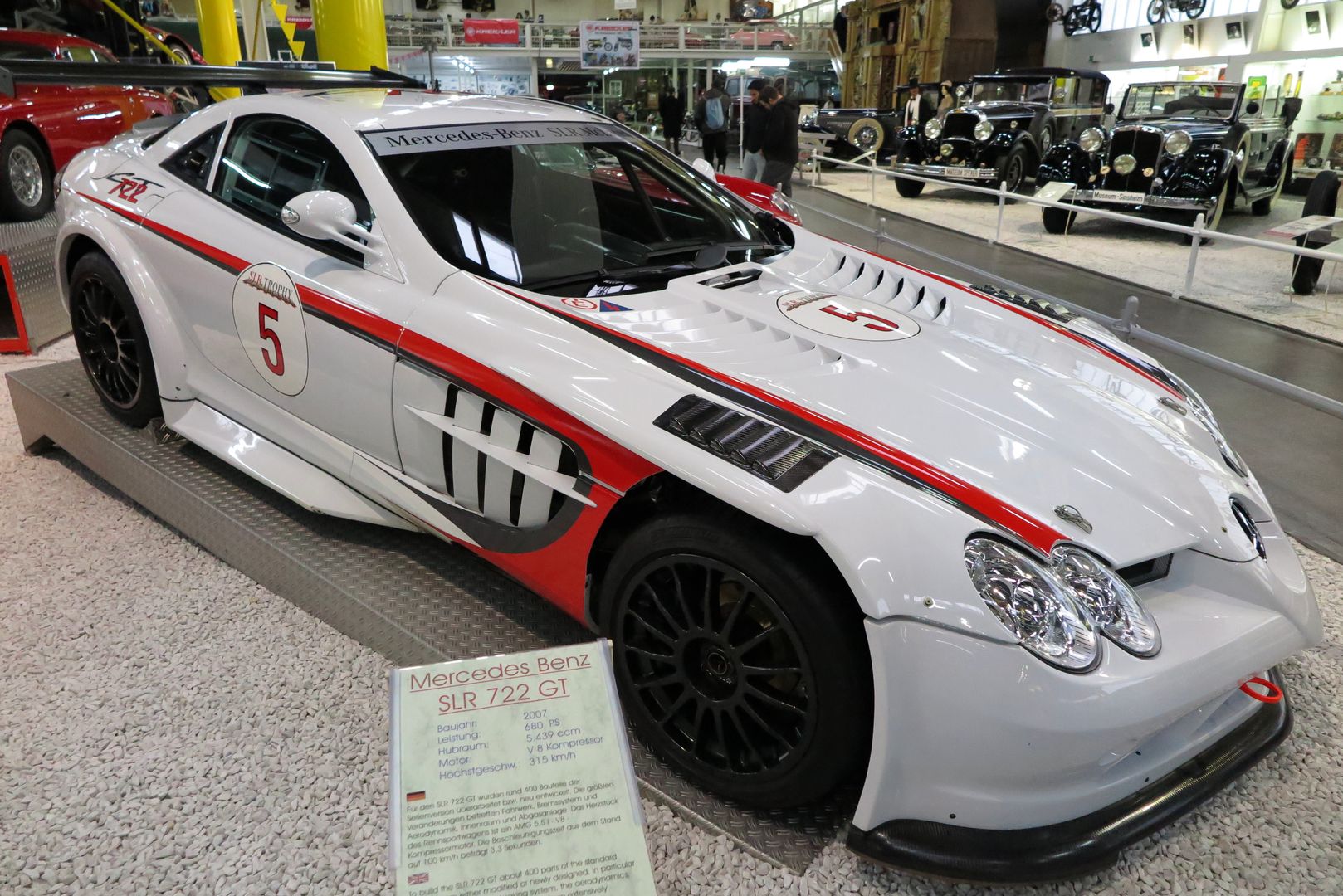 Mercedes Benz SLR 722 GT