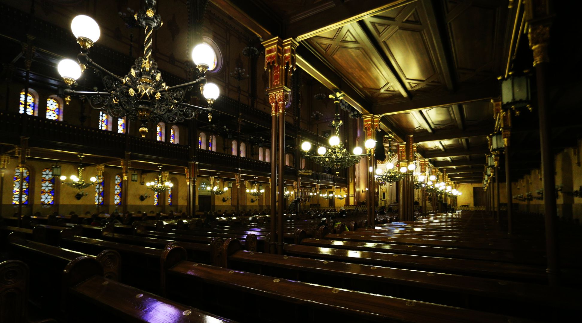 Budapešť - Velká synagoga a památník holokaustu (17)