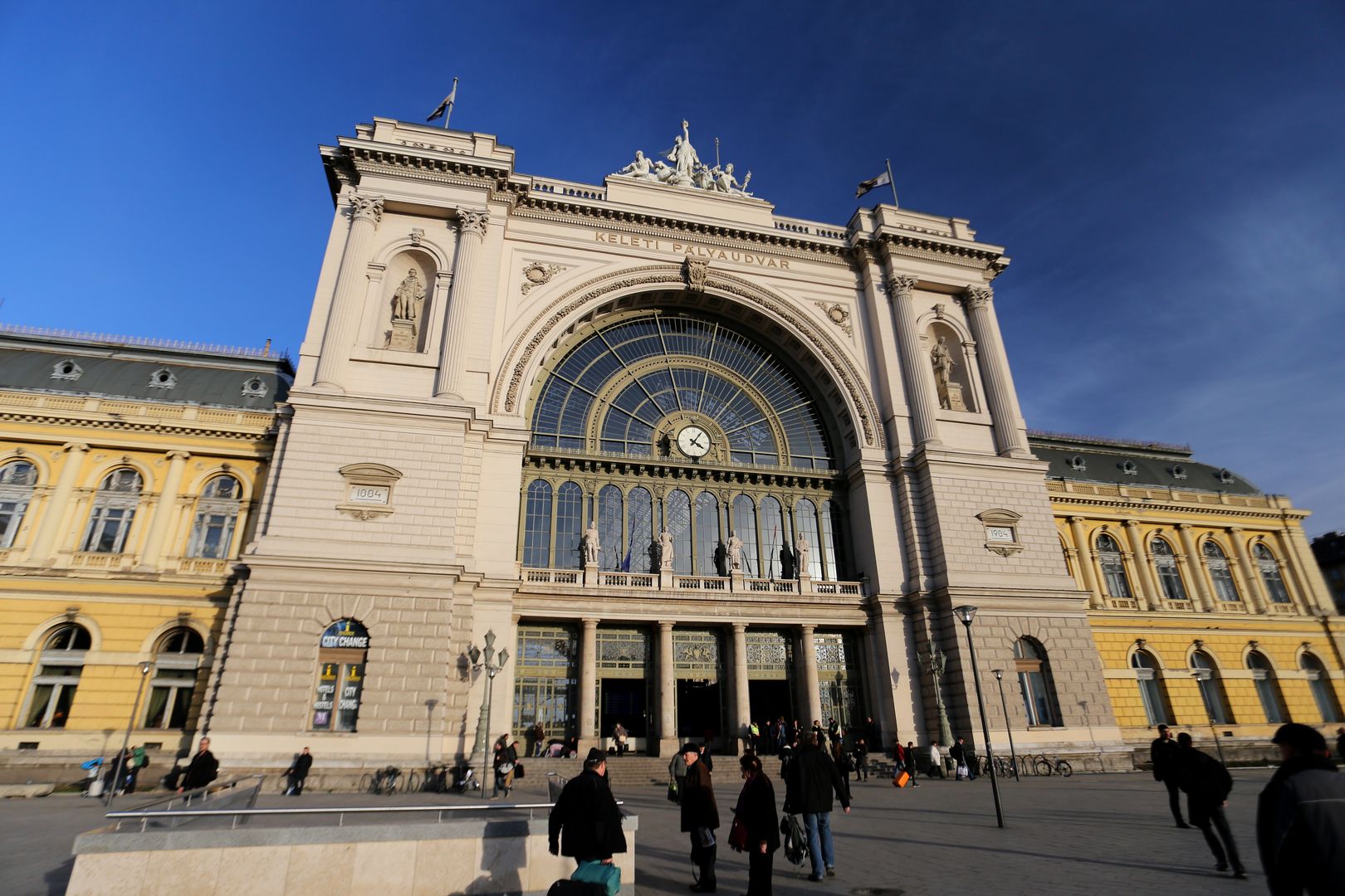 Budapešť -Keleti pályaudvar - Východní nádraží (1)