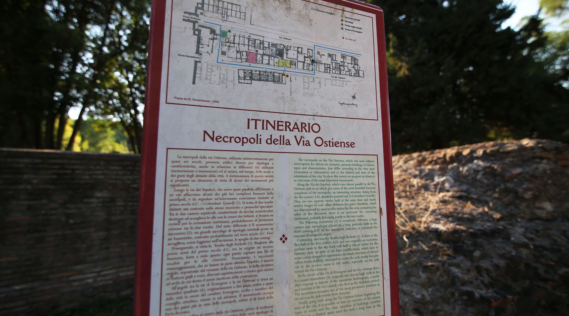 Ostia Antica - pozůstatky města (7) - Nekropole