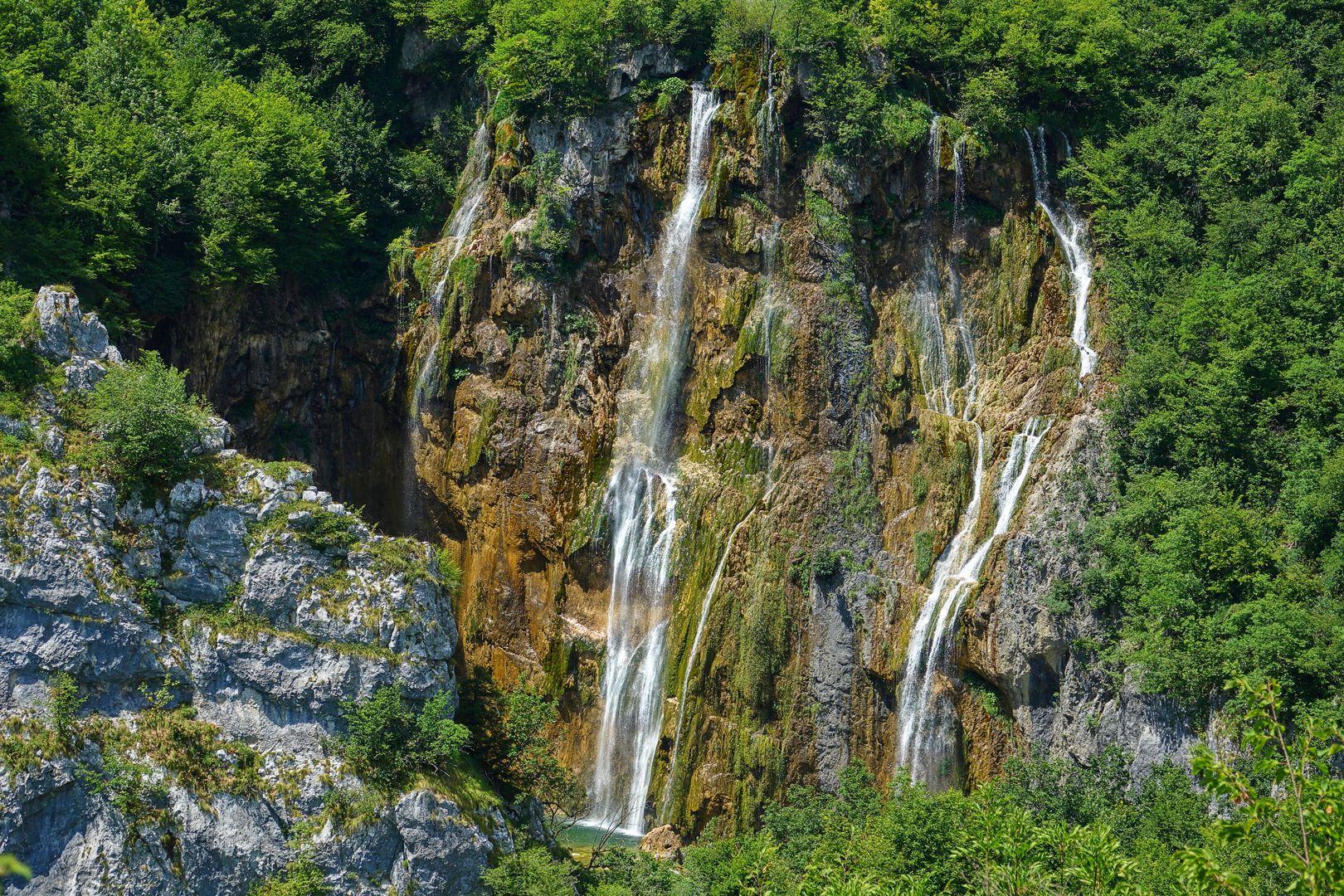 2017_07_Chorvatsko_NP Plitvická jezera (7)