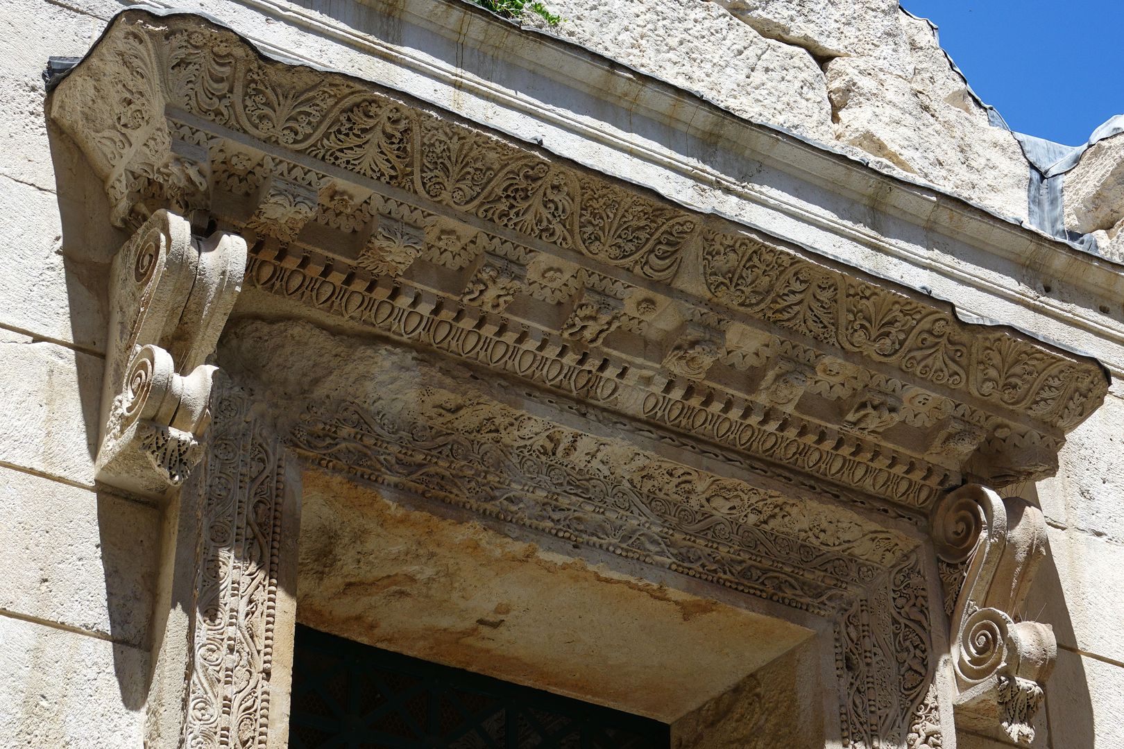 2017_07_Chorvatsko_Split_Jupiterův chrám později baptisterium sv. Jana Křtitele (2)