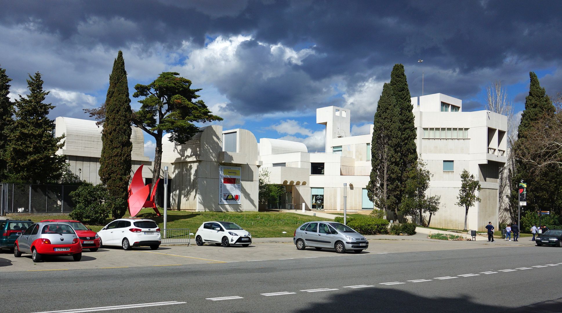 Barcelona_Montjuic_muzeum Fundació Joan Miró