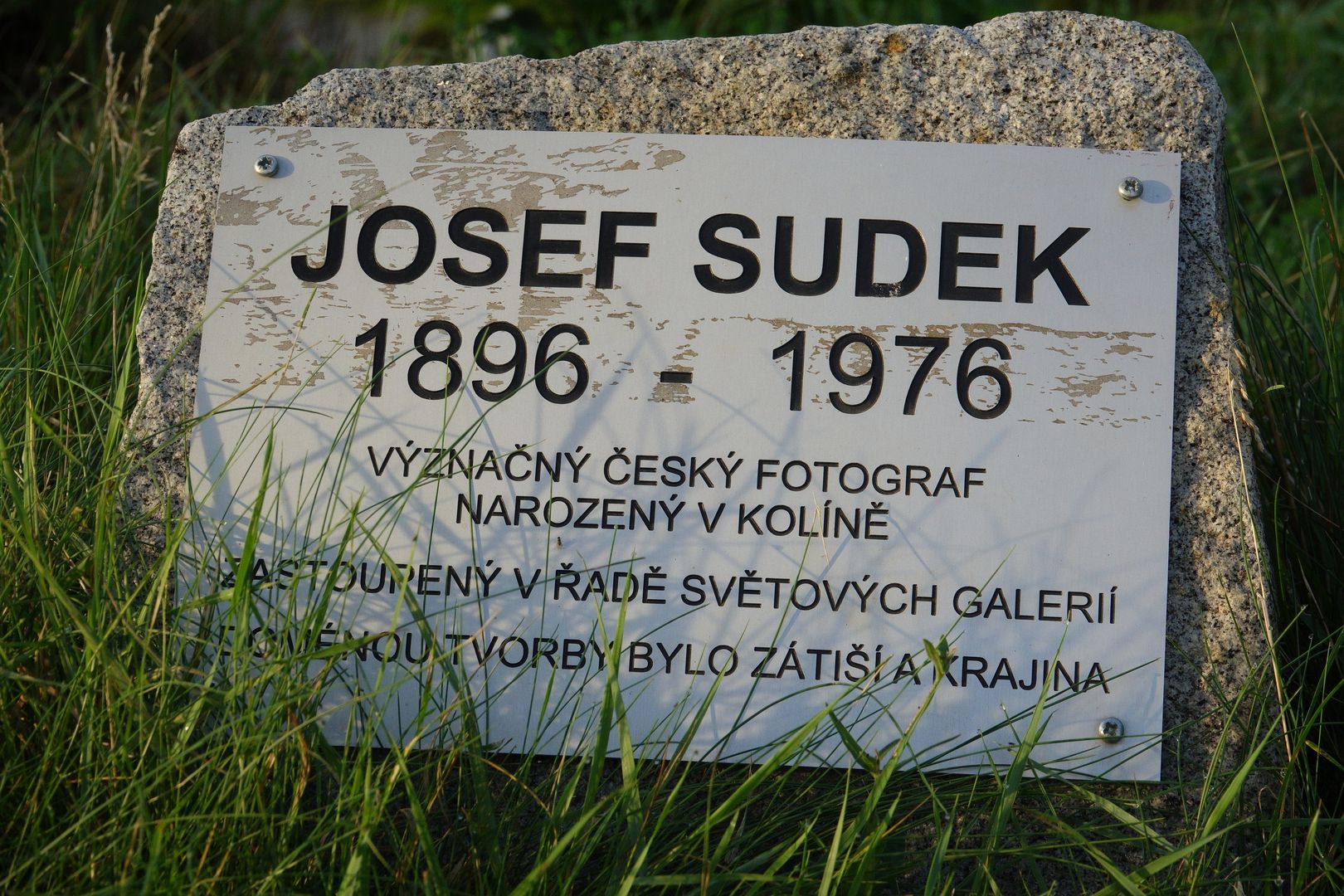 Kolín a Josef Sudek