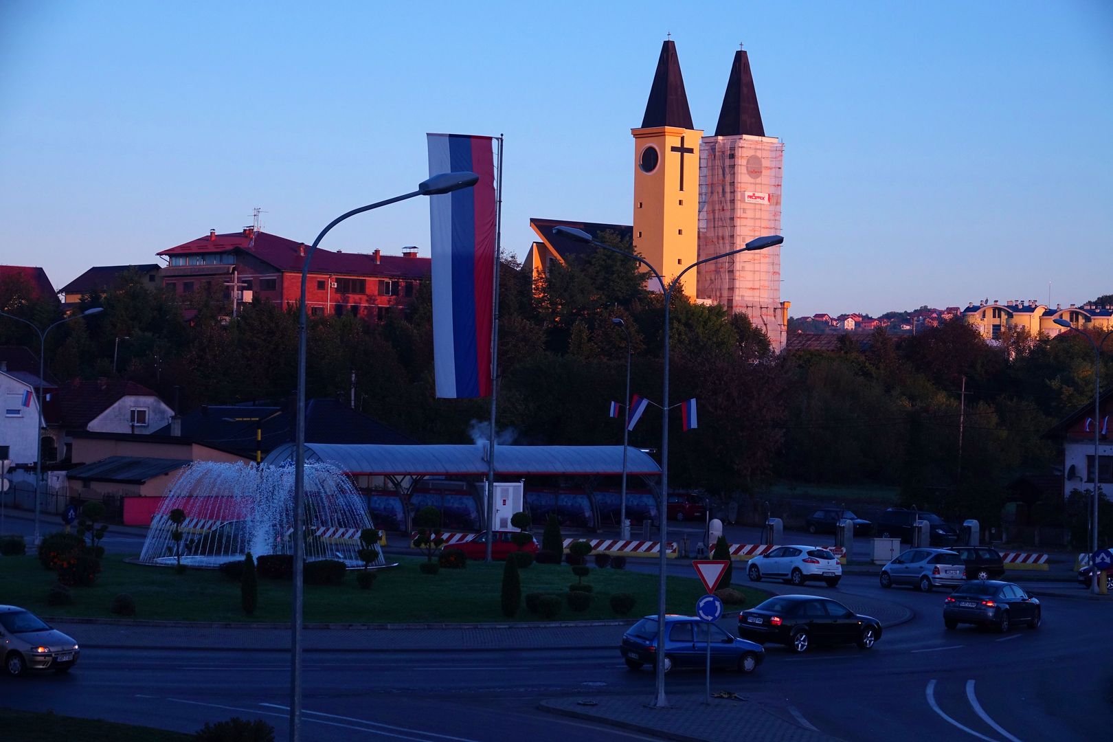 Banja Luka_kostel sv. Antonína Paduánského_2018 (2)