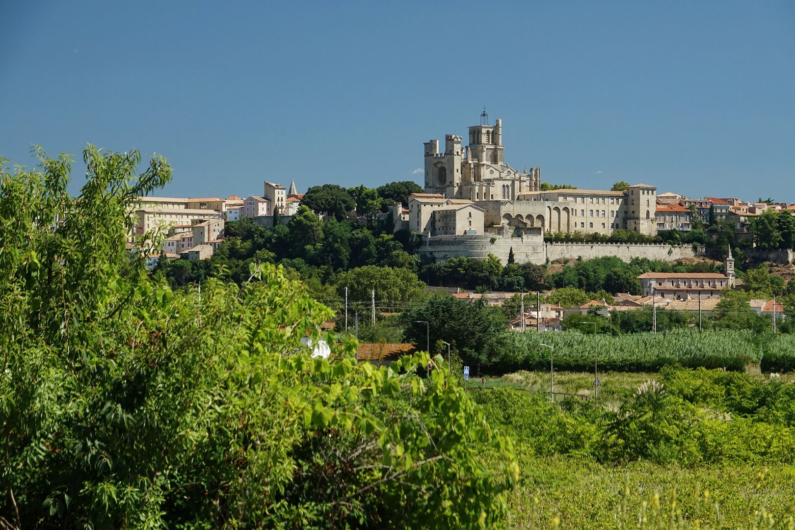 2018_08_15_Francie_Béziers_katedrála St. Nazaire