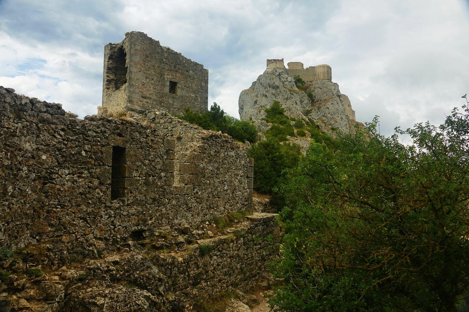 2018_08_17_Francie_Duilhac-sous-Peyrepertuse_Chateau de Peyrepertuse_23