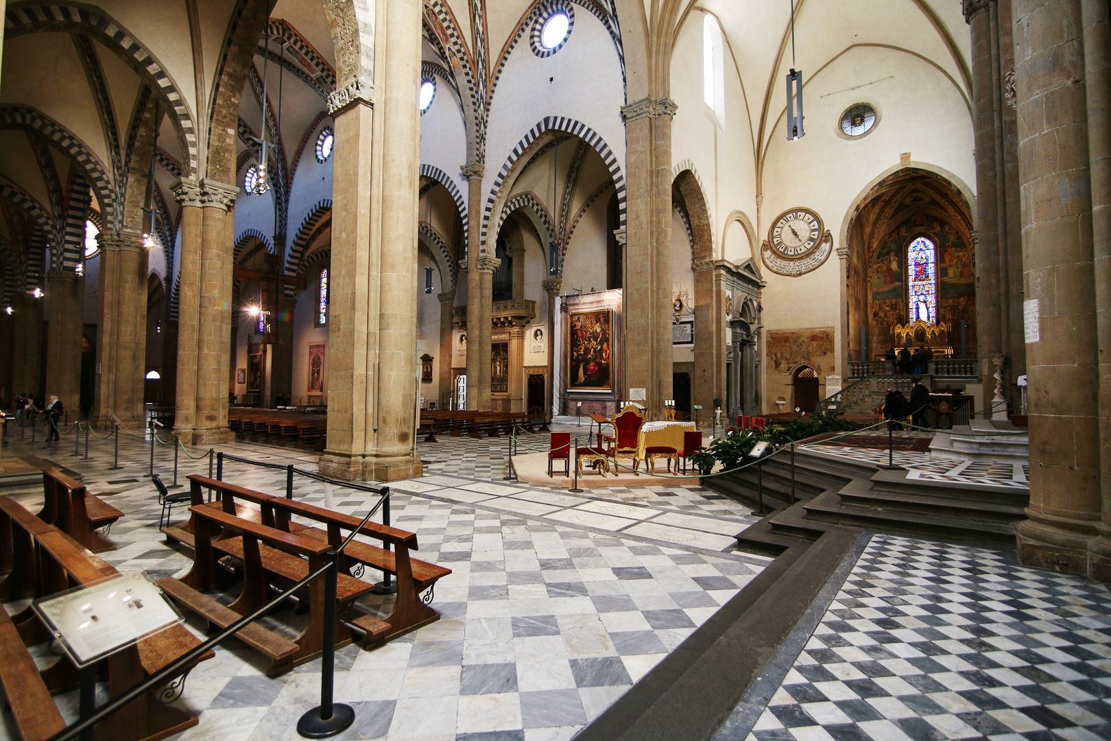 Florencie_Santa Maria Novella_interiér_a (3)