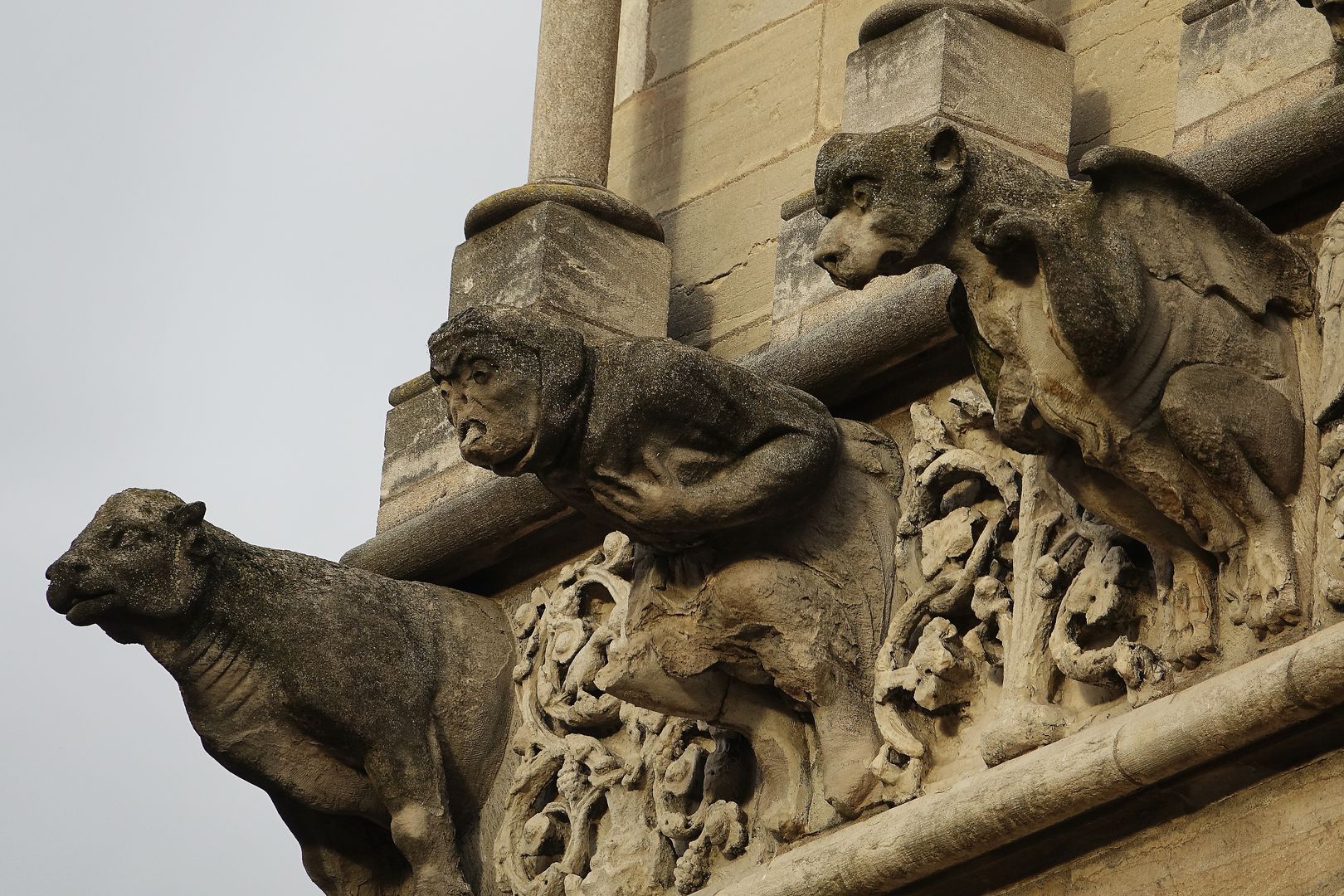 Dijon-kostel Notre-Dame-exteriér_západní průčelí (14)