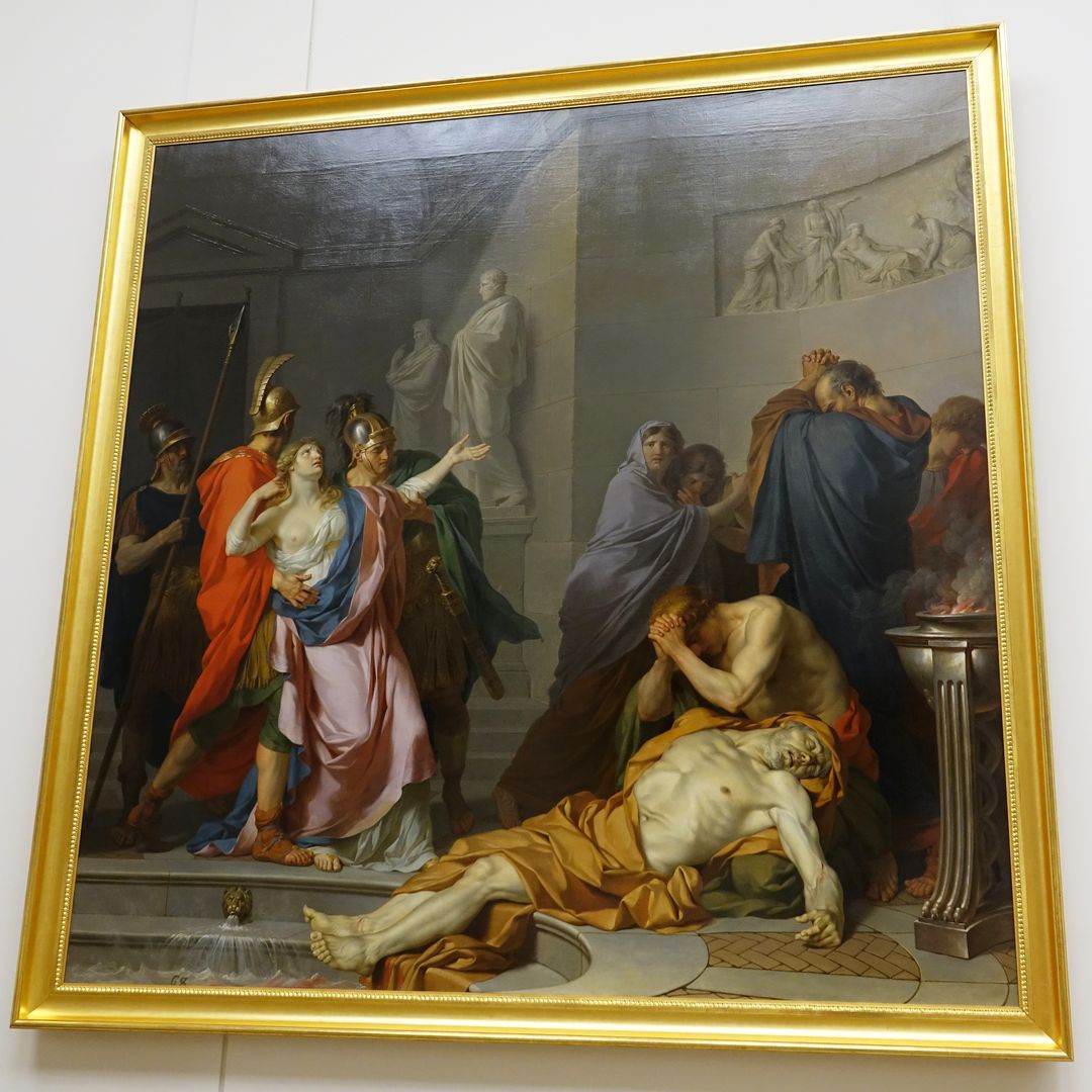 Dijon_Muzeum krásných umění_Jean-Charles-Nicaise Perrin_Senekova smrt_1788