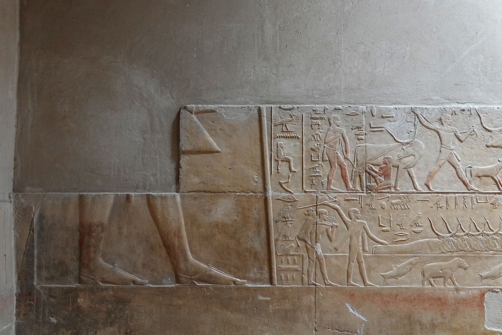 Sakkára - nekropole - Tetiho pyramidový komplex - hrobka Kagemniho-0006