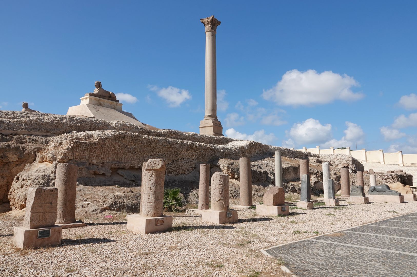 Alexandrie - Serapeum a Pompejův sloup-0010