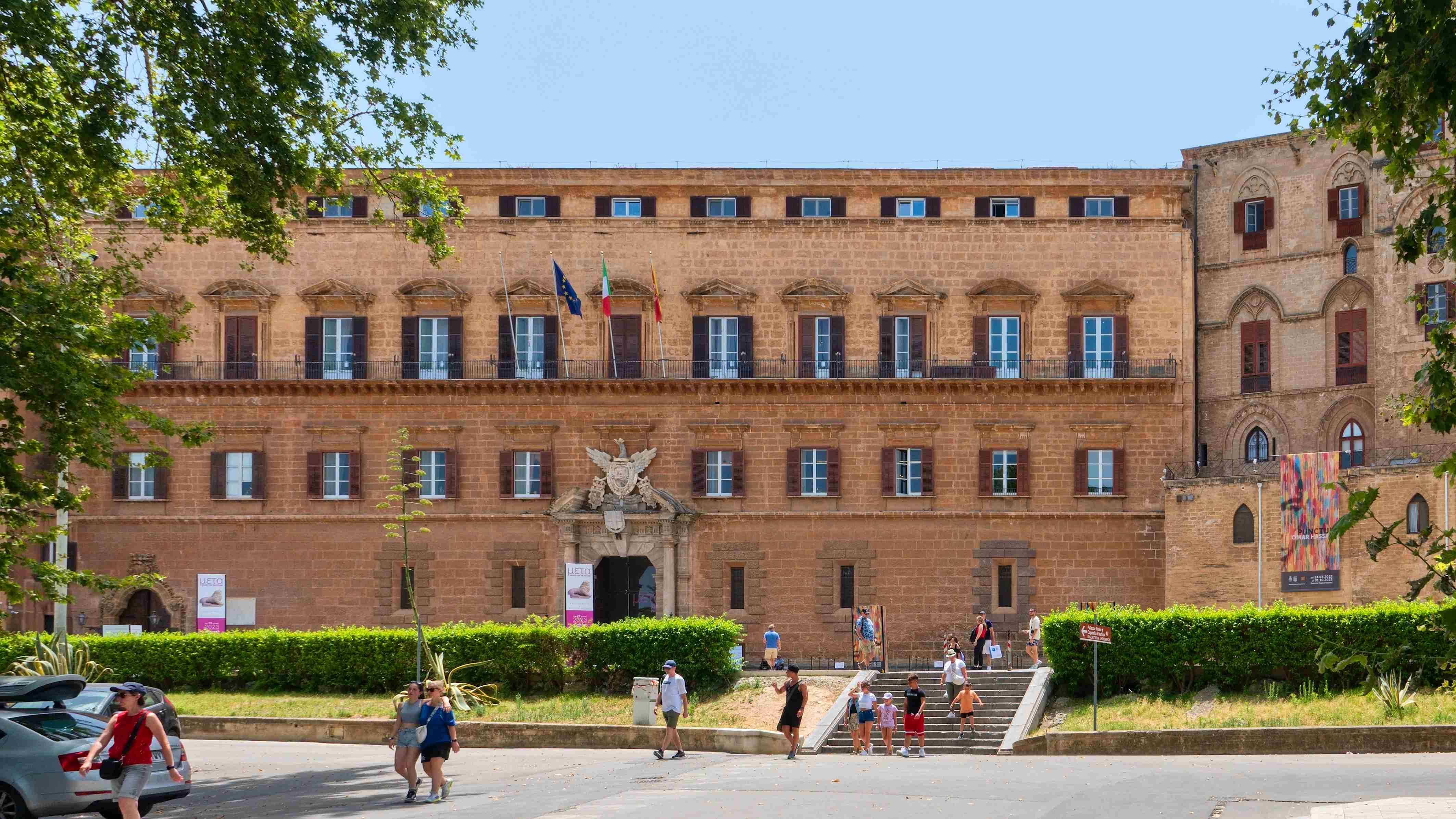 Itálie_Sicílie_Palermo_2023_07_Normanský palác (004)_result